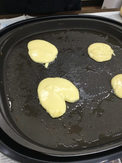 食べると　ホッとする