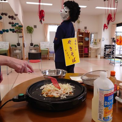 夏もソース味だよね～～
