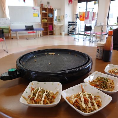 夏もソース味だよね～～